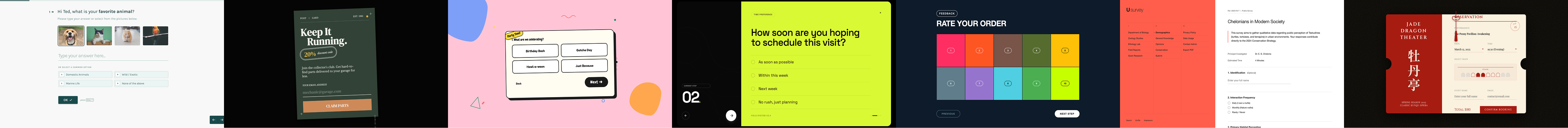 Collage of Perspicx ready-to-use templates